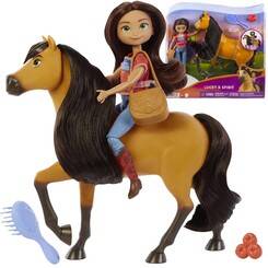 Mattel Doll + horse Mustang Spirit of freedom Spirit Doll on a horse ZA4924