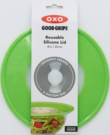 OXO-Pokrywka silikonowa M 20cm. zielona Good Grips