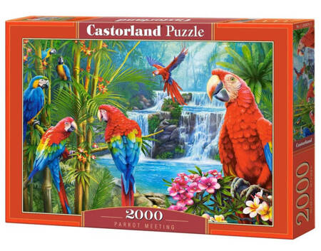 2000-piece puzzle C-200870 Parrot Meeting