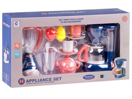 A set of small household appliances coffee machine blender cups ZA4277