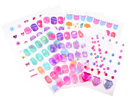 Anlily luxury manicure set Nail decoration glitter stickers ZA3859