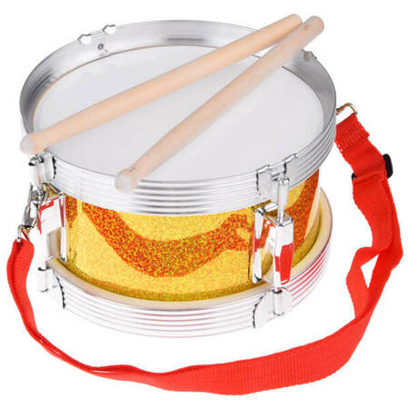 Drummer drum, metal rim, baton, strap IN0159 NI
