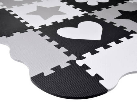 Foam puzzle with contrasting shapes mat ZA4782