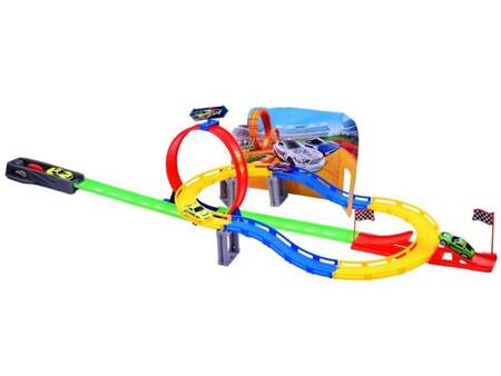Freaky Rally Track 2 in 1 launcher + 4 toy cars ZA2584