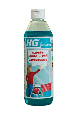 HG czyste okna - żel czyszczący