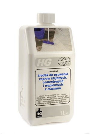 HG środek do usuwania zapraw klejowych cementowych i wapiennych z marmuru