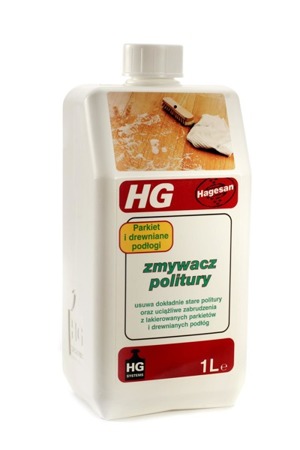 HG zmywacz politury - intensywny środek czyszczący lakierowane parkiety podłogi drewniane