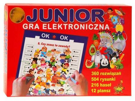 JUNIOR electronic game for a preschooler GR0164