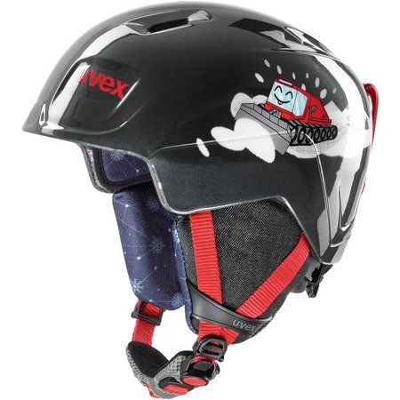 Kask narciarski dziecięcy Uvex Airwing pro 2 grafit