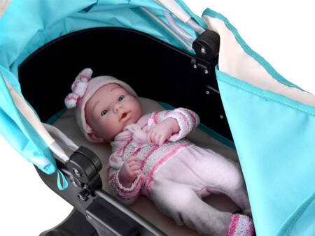 Large Gondola deep Pram for dolls ZA4544