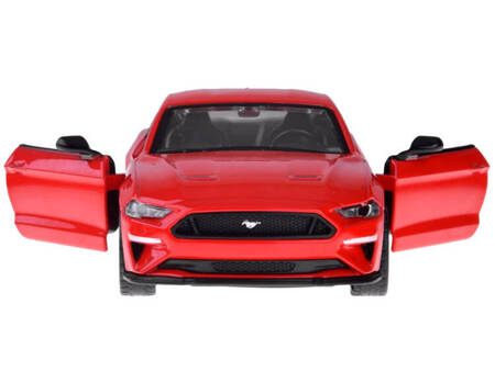 Metal car model 2018 Ford Mustang GT scale 1:34 light sound ZA4616