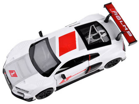 Metal car sports model Audi R8 LMS scale 1:32 sounds lights ZA4609