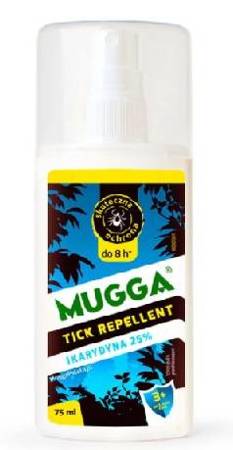Mugga spray 25% IKARYDYNA na kleszcze komary 75ml