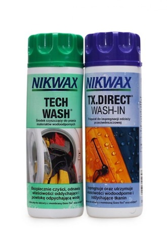 NIKWAX set Tech Wash + TX Direct Wash-In 2x300ml