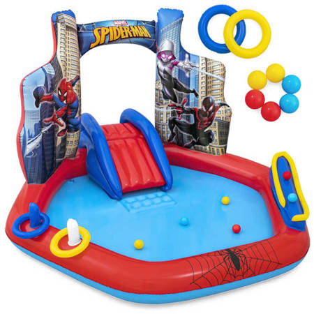 Spider Man Inflatable Playground 211 x 206 x 127 cm Bestway 98793
