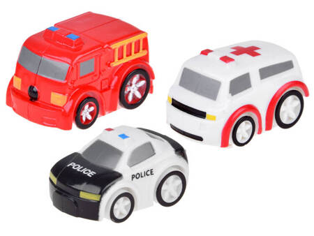 Track for cars cars fire police ambulance ZA4193