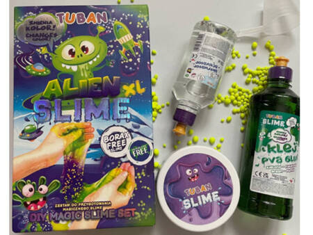 Tuban creative set Slime Alien XL magical slime changes color ZA5167