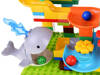 Colorful marble track with whale marble blocks 84 pcs. ZA4727