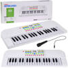 Organ mini keyboard toy for children, 37 keys, microphone IN0160