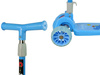 Tricycle Balance Scooter Luminous Blue Wheels Crocodile