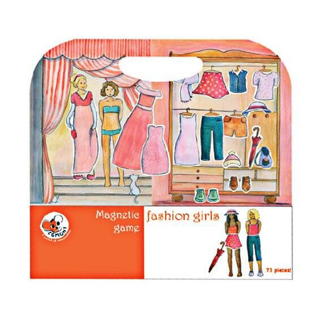 Układanka, gra magnetyczna, Fashion - moda | Egmont Toys®