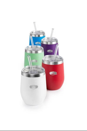 GLACIER STAINLESS TUMBLER 355ML, BLUE ASTER GSI OUTDOORS