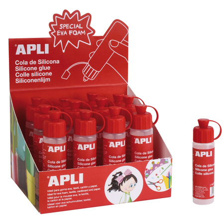 Klej silikonowy 25 ml Apli Kids
