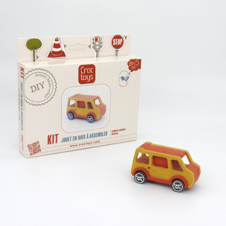 DIY Drewniany pojazd: Anne | Croc Toys®