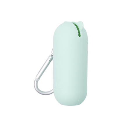 Silikonowa słomka w etui We Might Be Tiny - Mint