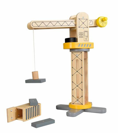 EGMONT TOYS Drewniany DŹWIG