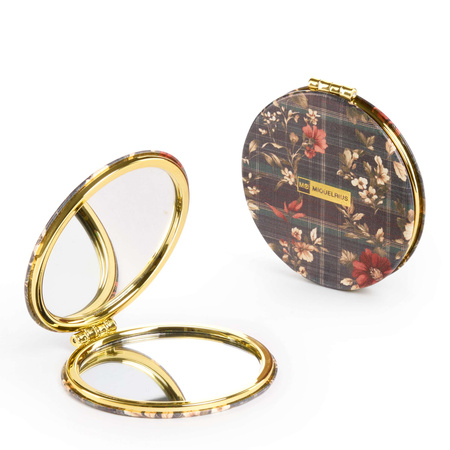 Lusterko kieszonkowe, dwustronne Miquelrius - Flowers