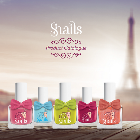 Lakier do paznokci dla dzieci Snails - Pink Bang