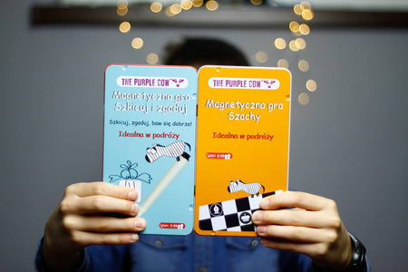 Podróżna gra magnetyczna The Purple Cow - Kosmiczna misja