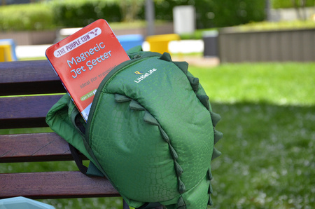 Podróżna gra magnetyczna The Purple Cow - Puzzle Zwierzęta i ich domy