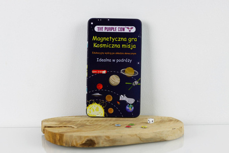 Podróżna gra magnetyczna The Purple Cow - Kosmiczna misja