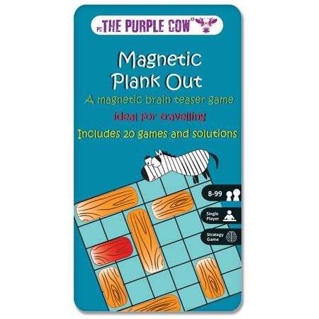 PodróÅ¼na gra magnetyczna The Purple Cow - PrzesuÅ deskę