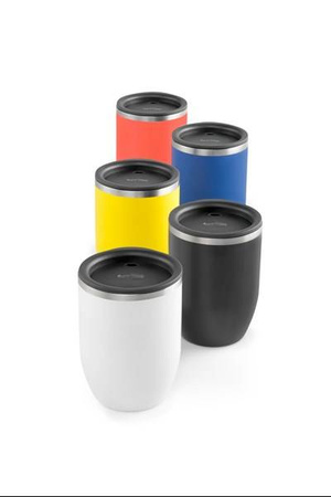 GLACIER STAINLESS DOPPIO 192ML, LIVING CORAL GSI OUTDOORS