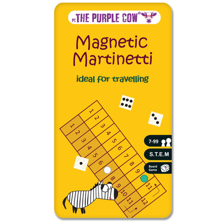 Podróżna gra magnetyczna The Purple Cow - Martinetti