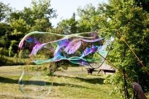 Sznurek i kije do robienia wielkich baniek mydlanych Tuban seria PRO