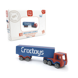 DIY Drewniany pojazd: Rémy | Croc Toys®