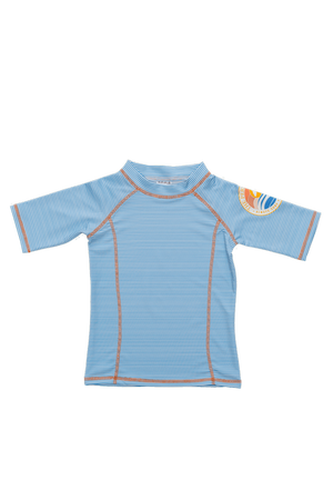 T-shirt koszulka kąpielowa z krótkim rękawem Ducksday True Blue UV