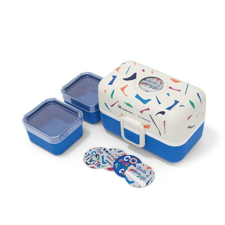 MB-Lunchbox dziecięcy Tresor Catimini BlueTerrazzo
