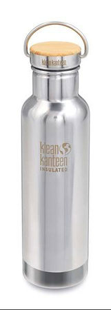 KANTEEN REFLECT VACUUM INSULATED MIT STAINLESS UNIBODY BAMBOO CAP, 592ML KLEAN KANTEEN
