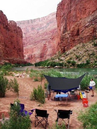 SUPER FLY UTILITY TARP, NAVY EAGLES NEST OUTFITTERS
