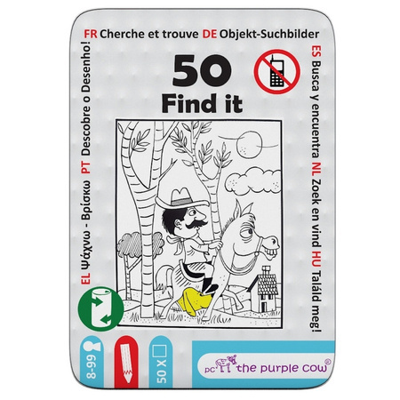 PodróÅ¼ne łamigłówki The Purple Cow - 50 ZnajdÅº to!