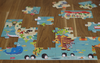 Puzzle XL Apli Kids - Mapa świata 3+