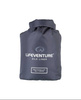 SILK SLEEPING BAG LINER, RECTANGULAR GREY LIFEVENTURE