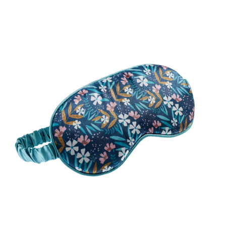 Satynowa maska na oczy do spania Miquelrius - Flowers