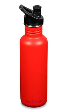 KANTEEN CLASSIC (SPORT CAP), 800ML, TIGER LILY KLEAN KANTEEN