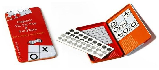 Podróżna gra magnetyczna The Purple Cow - Kółko i Krzyżyk